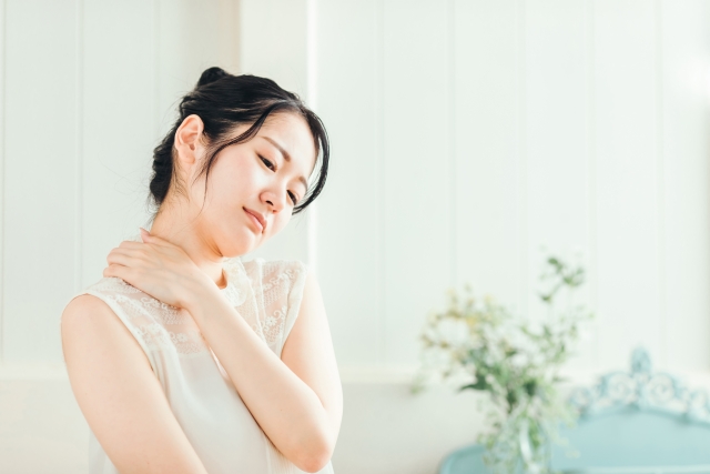 首コリが辛くて眠れない